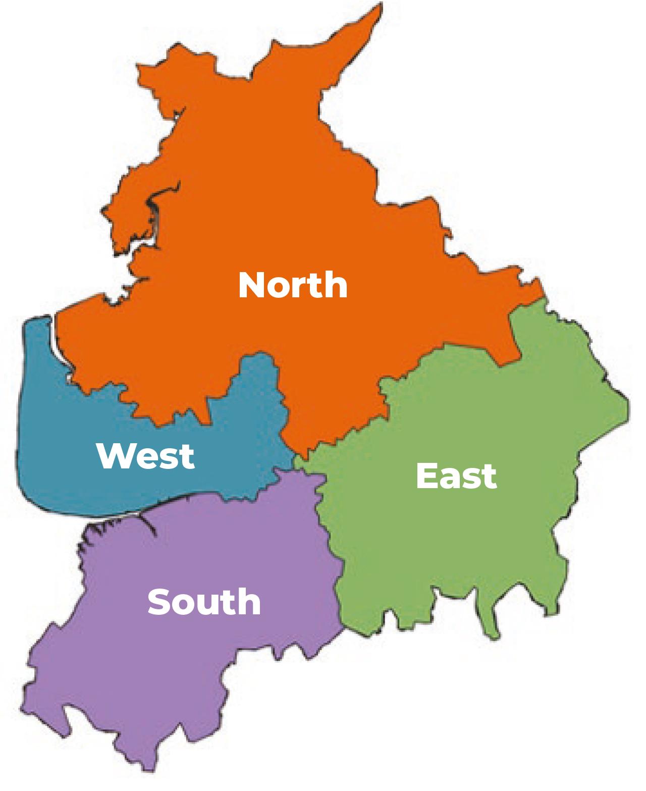 Four alternative unitary map